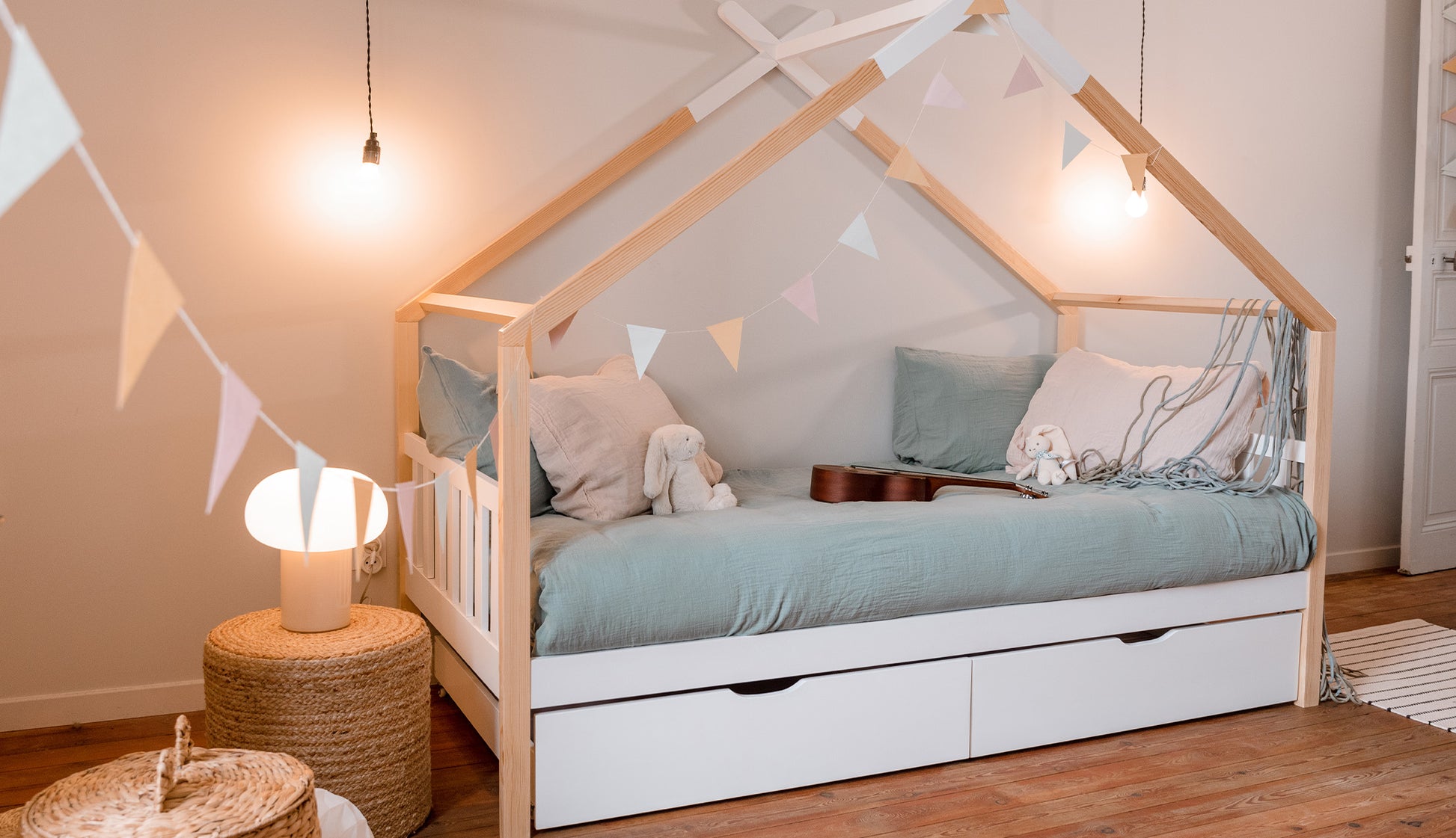 Sans barrière|2 tiroirs rangement