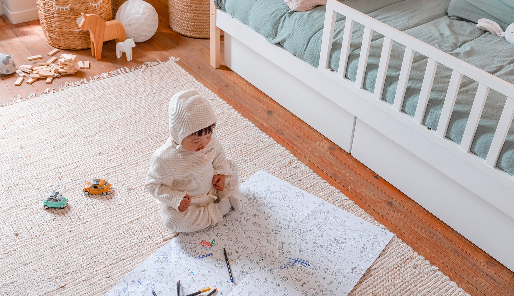 Avec barrière|2 tiroirs rangement