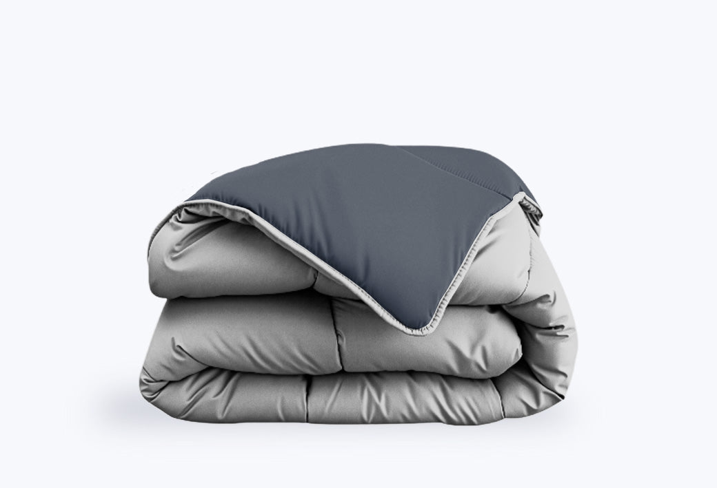 Couette sans housse bicolore