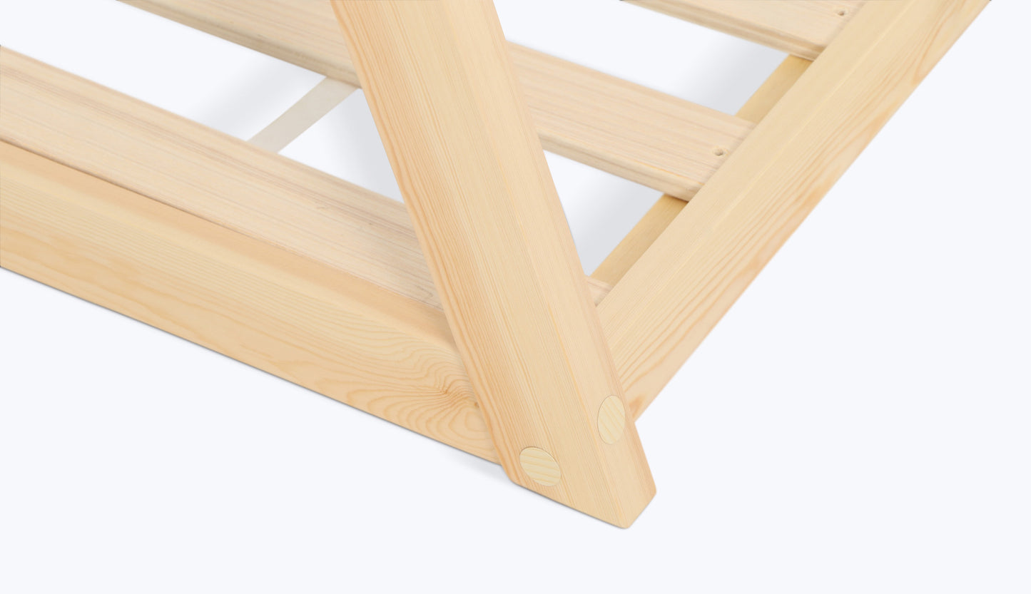 Lit tipi Plume - Lit Montessori au sol