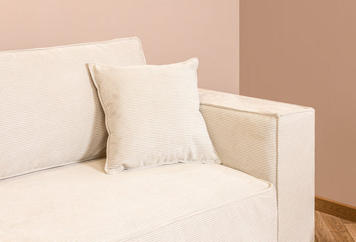 Crème côtelé,Larges