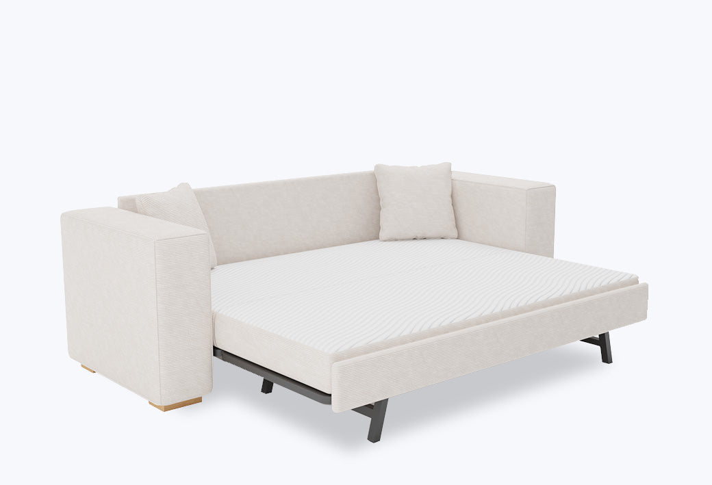 Crème côtelé,Larges