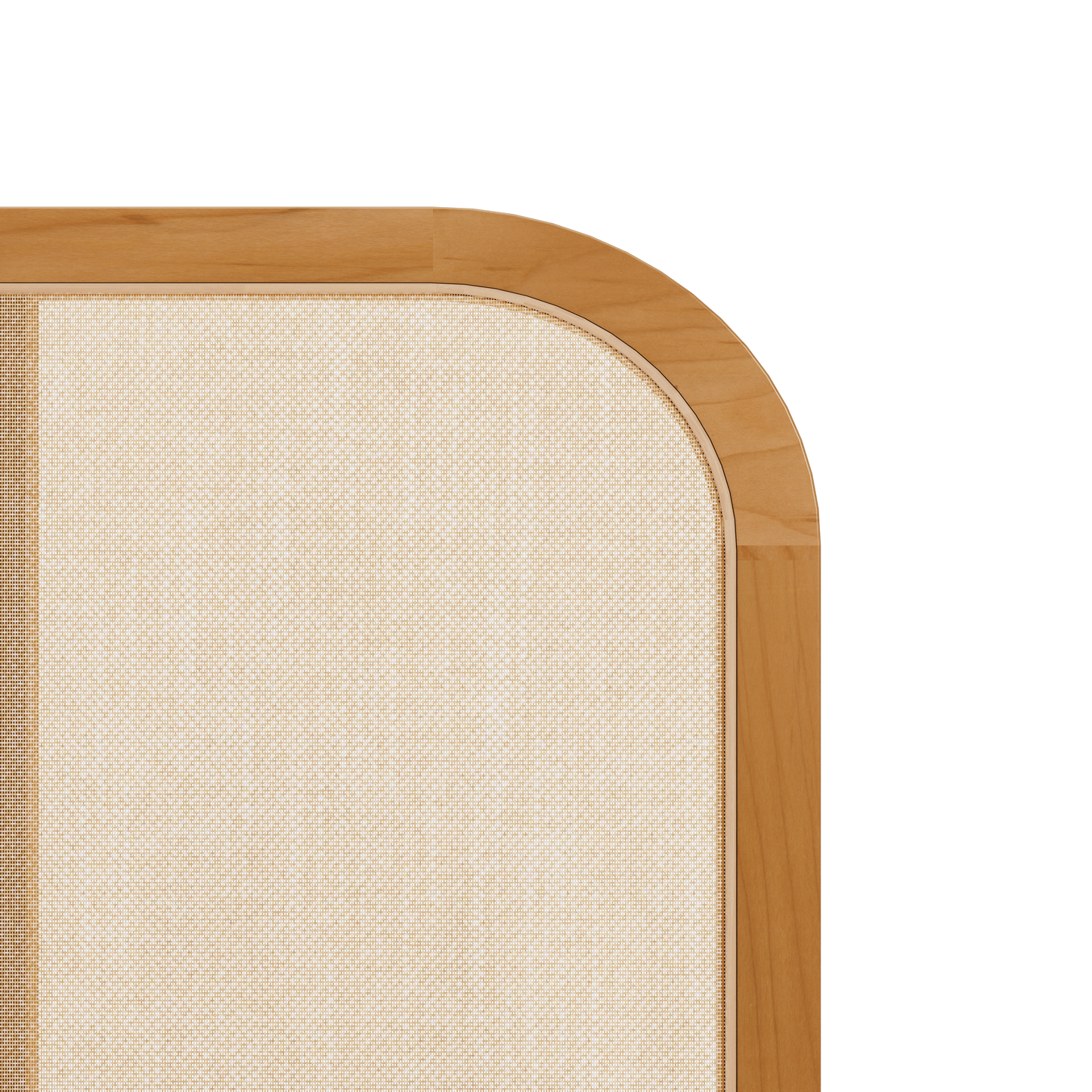 Tête de lit rotin tressé