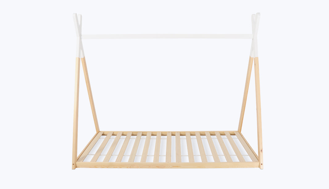 Lit tipi Plume - Lit Montessori au sol