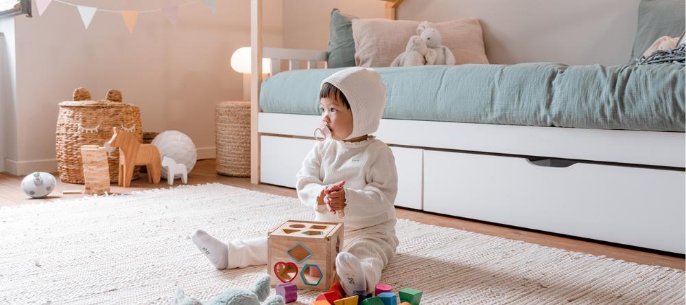 Lit enfant blanc