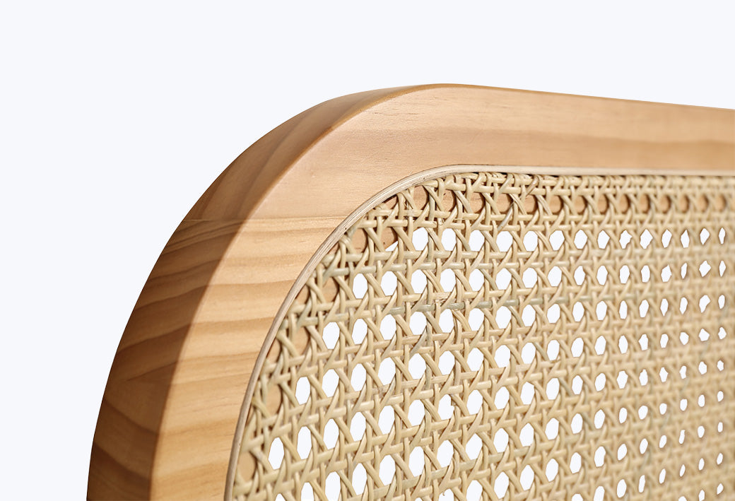 Tête de lit cannage