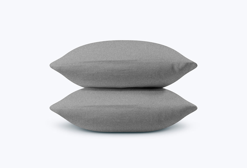 Taies d'oreiller flanelle de coton