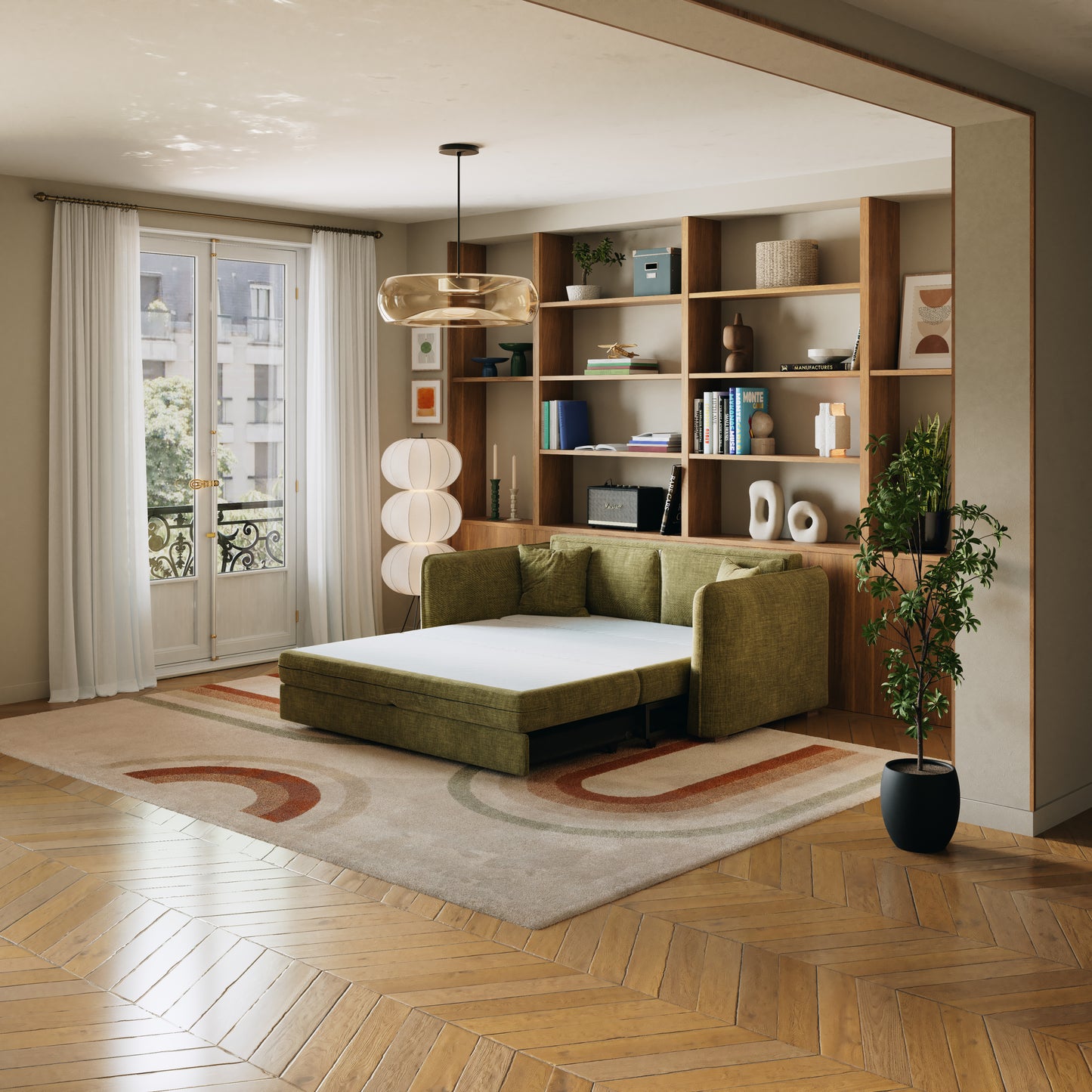 Canapé lit convertible Milo