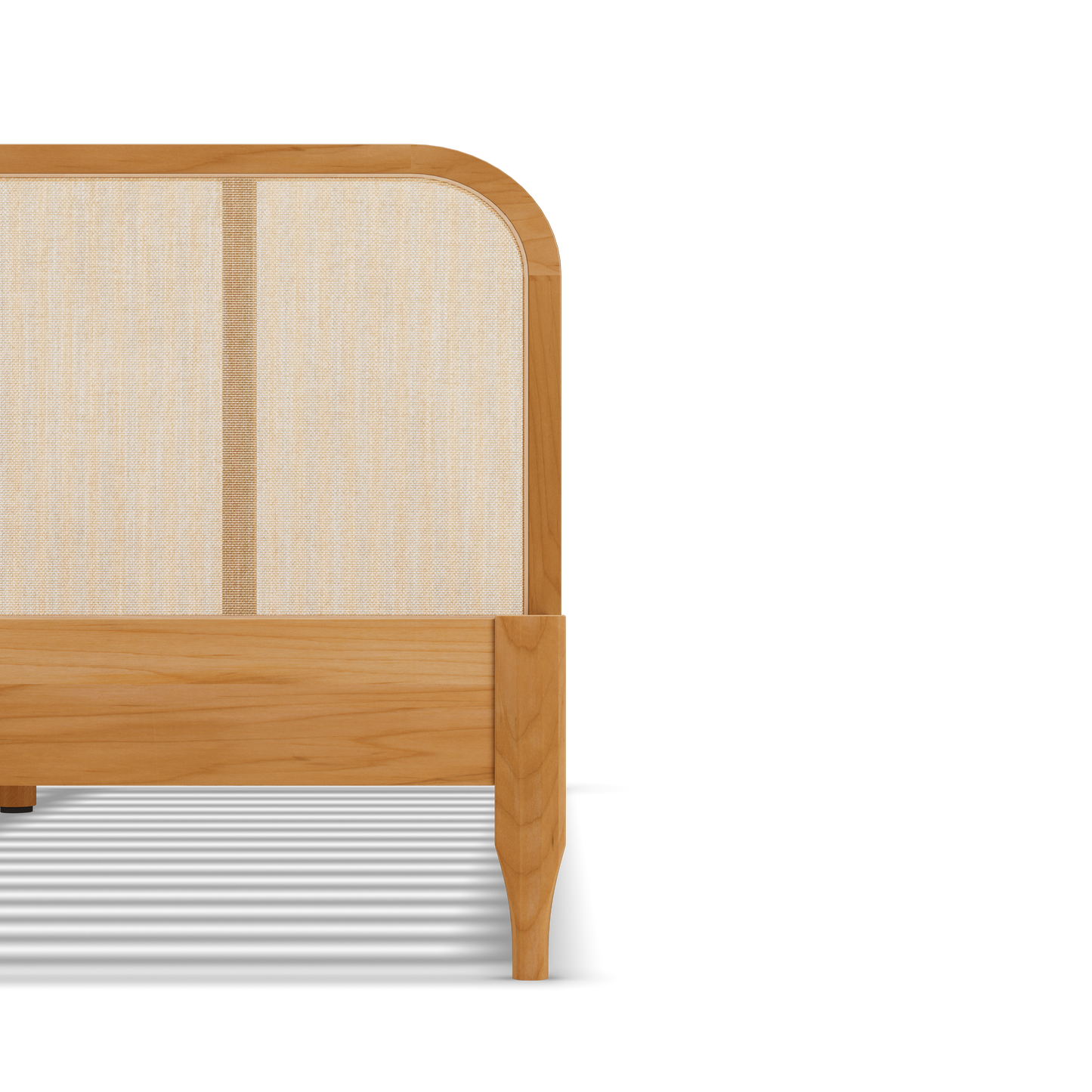 Tête de lit rotin tressé