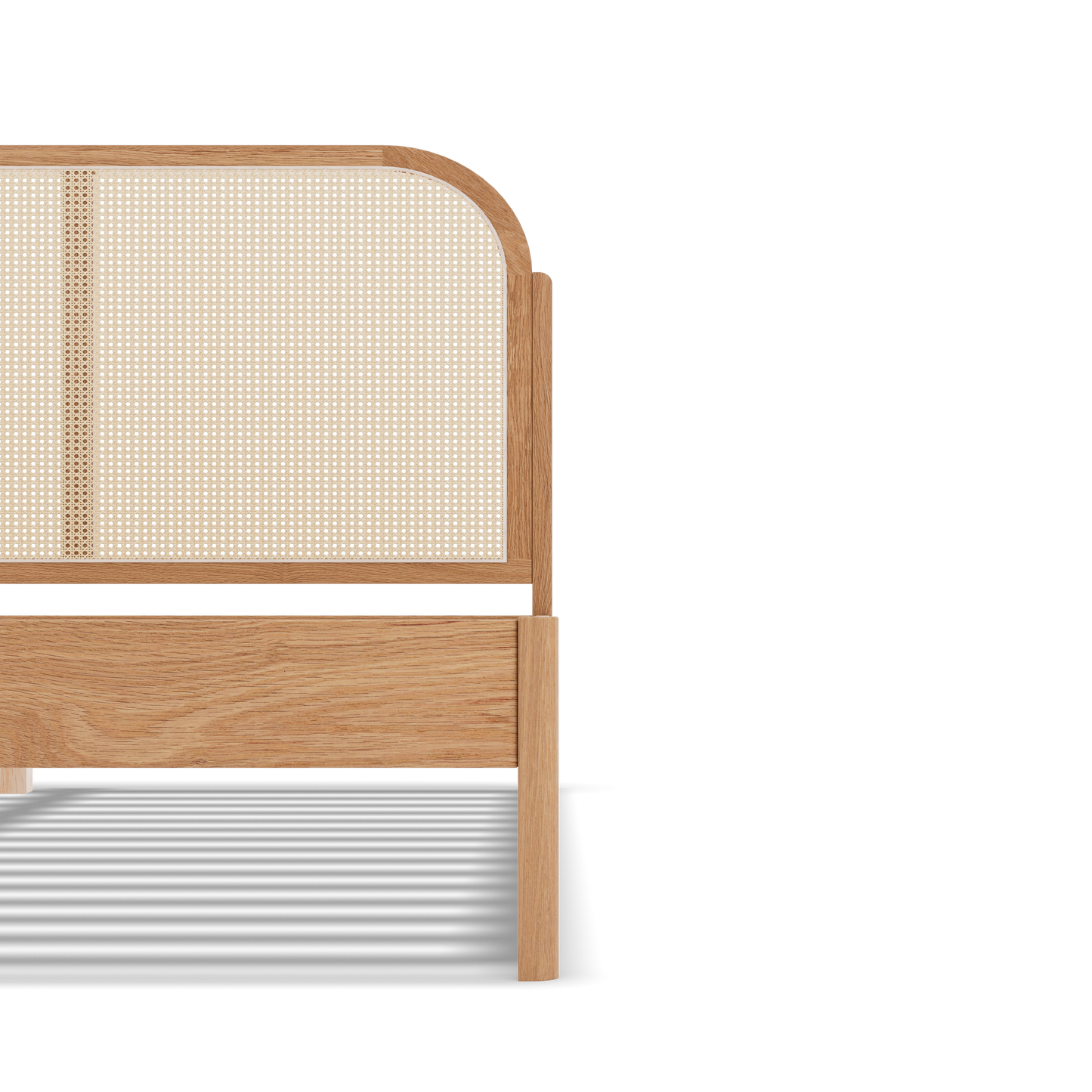 Tête de lit cannage|Sans tiroirs