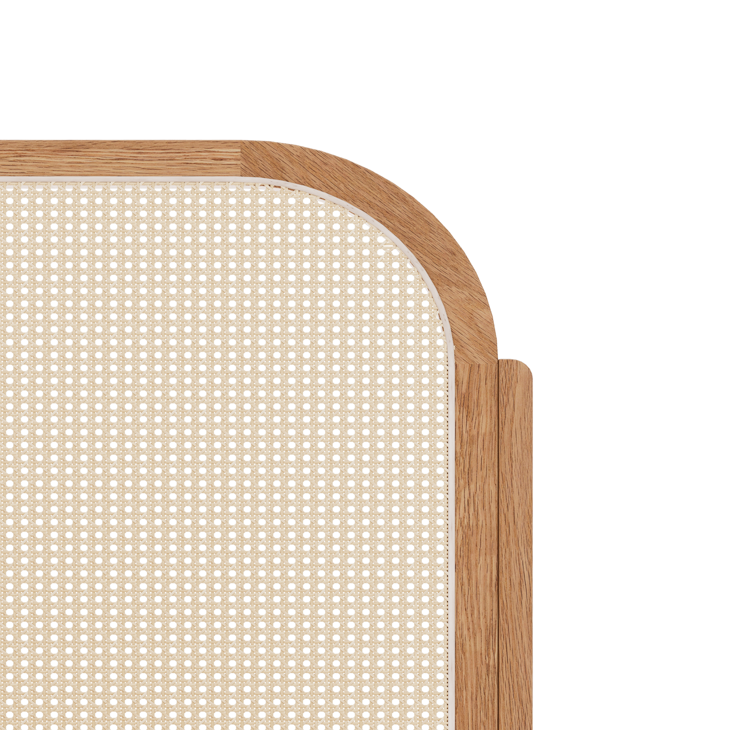 Tête de lit cannage|Sans tiroirs