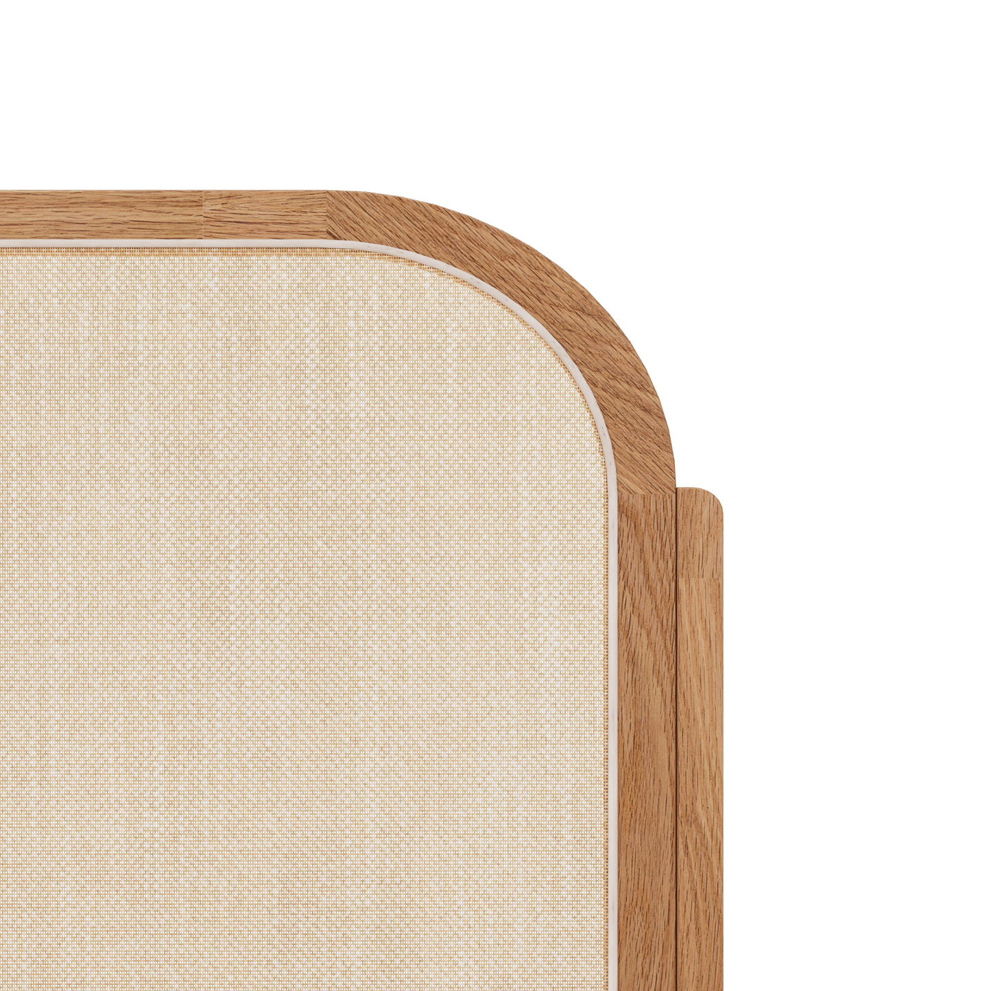 Tête de lit rotin tressé|Avec tiroirs