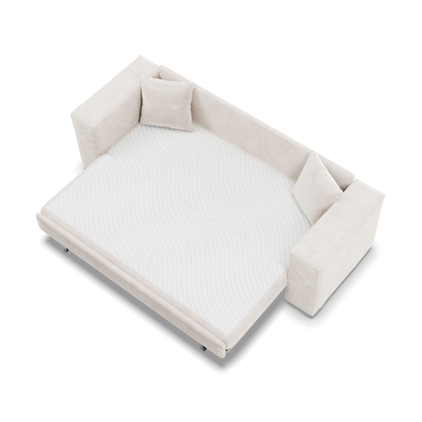 Larges|Crème côtelé