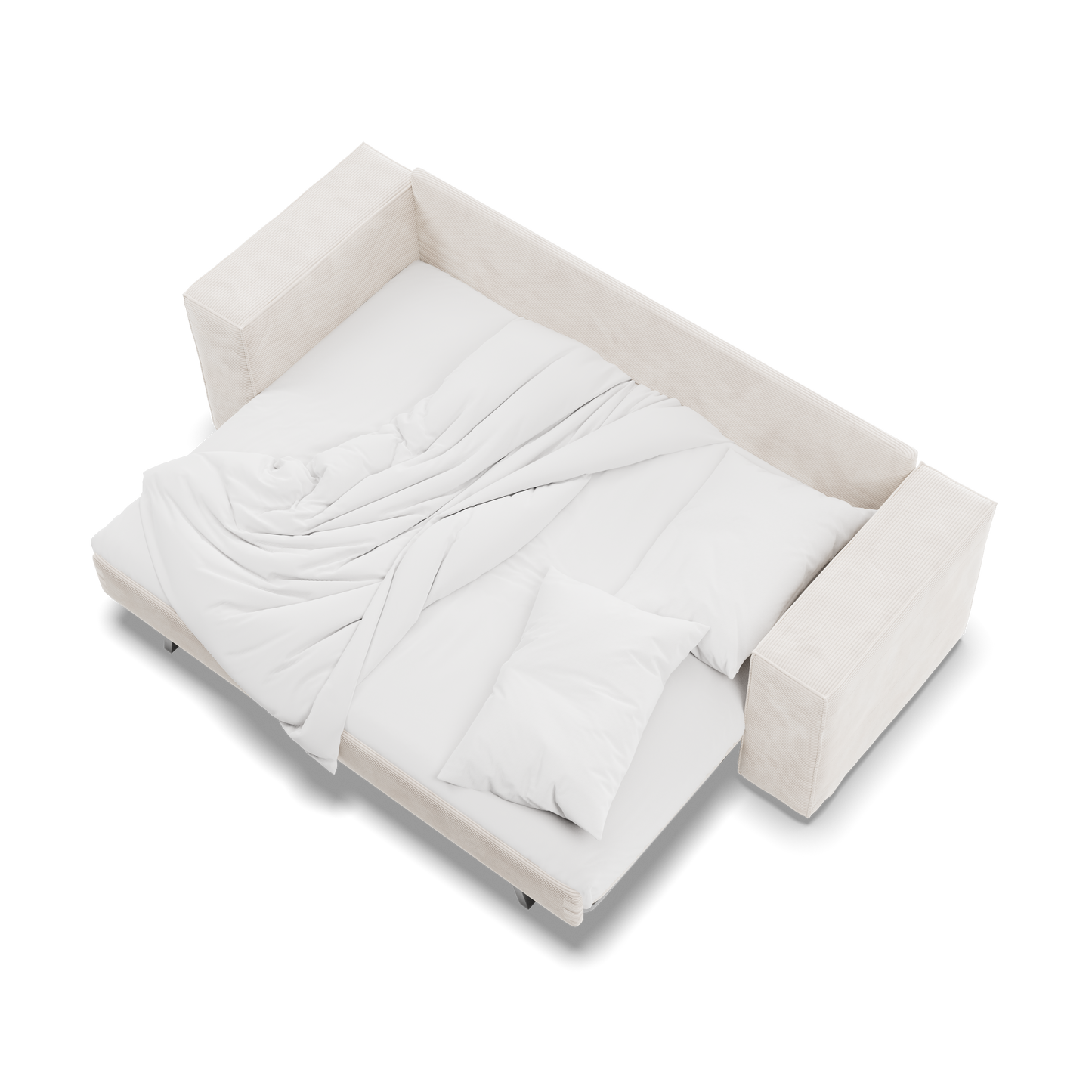 Larges|Crème côtelé