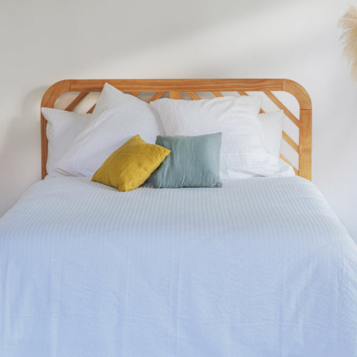 Housse de couette coton gaufré